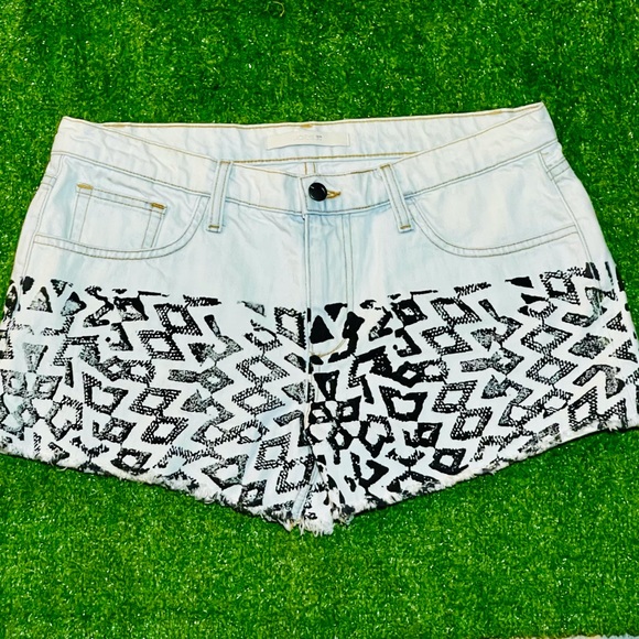 JOE'S JEANS Bleach Out' Denim CUTTOFF JEAN Shorts - Picture 1 of 6